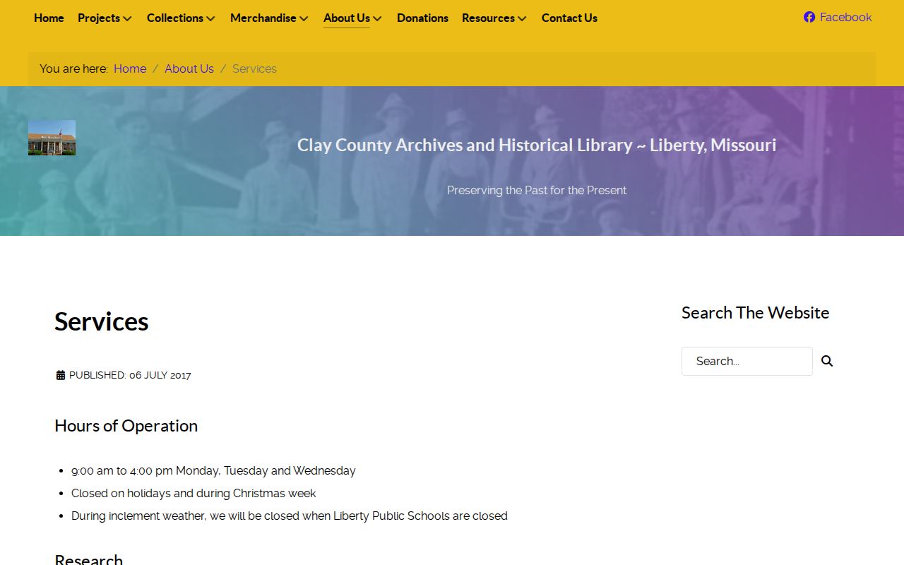 Clay County city directory companion research at Clay County Archives services